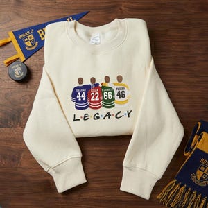 Briar U Hockey Club Embroidered Crewneck, Off-Campus Bookish shirt, Graham, Logan, Dean Di laurentis, Tucker Shirt, Reader Gift, Fan Merch