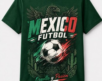 Mexico Futbol Pride Soccer T-Shirt