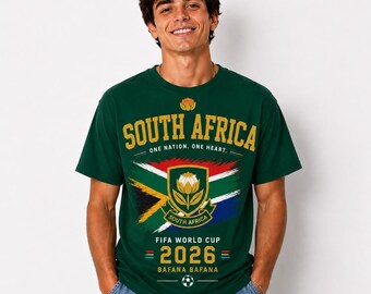 Afrique du Sud Coupe du Monde de la FIFA 2026 T-shirt Bafana Bafana