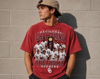 2024 NCAA Baseball National Champions Oklahoma Sooners Shirt