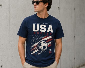 Maillot de football USA 2026, t-shirt patriotique du jour du match de football