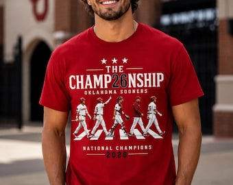 Oklahoma Sooners Baseball National Champions 2026 Tee, NCAA Fan Shirt