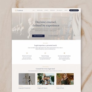Lexora WordPress Theme | Law Firm Website Template | Attorney Elementor Theme | Lawyer Website | Legal Services | Responsive Design