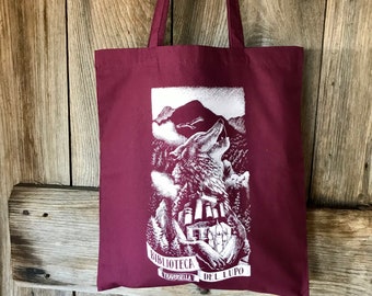 Tote Bag - illustrazione by ROCCO LOMBARDI - edizione limitata - serigrafia manuale - pezzi unici - 100 % organic cotton