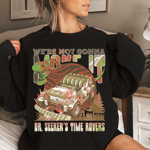 We're Not Gonna Make It PNG, Dinosaur Ride Adventure PNG, Funny Theme Park Meme Design, Retro Dino Roller Coaster PNG, Sublimation Download