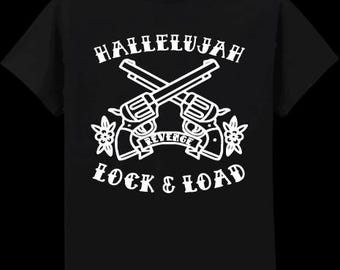 Lock & Load T-Shirt or Vest - Gothic Deathcore Band Tee | Unisex Alternative Streetwear