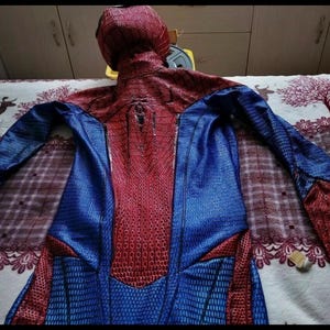 Traje de cosplay de Spiderman estilo película: disfraz de cuerpo completo (adultos y niños) imagen 4