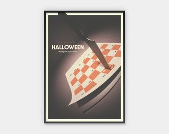 Halloween Poster - Alternative Movie Poster, Art Print