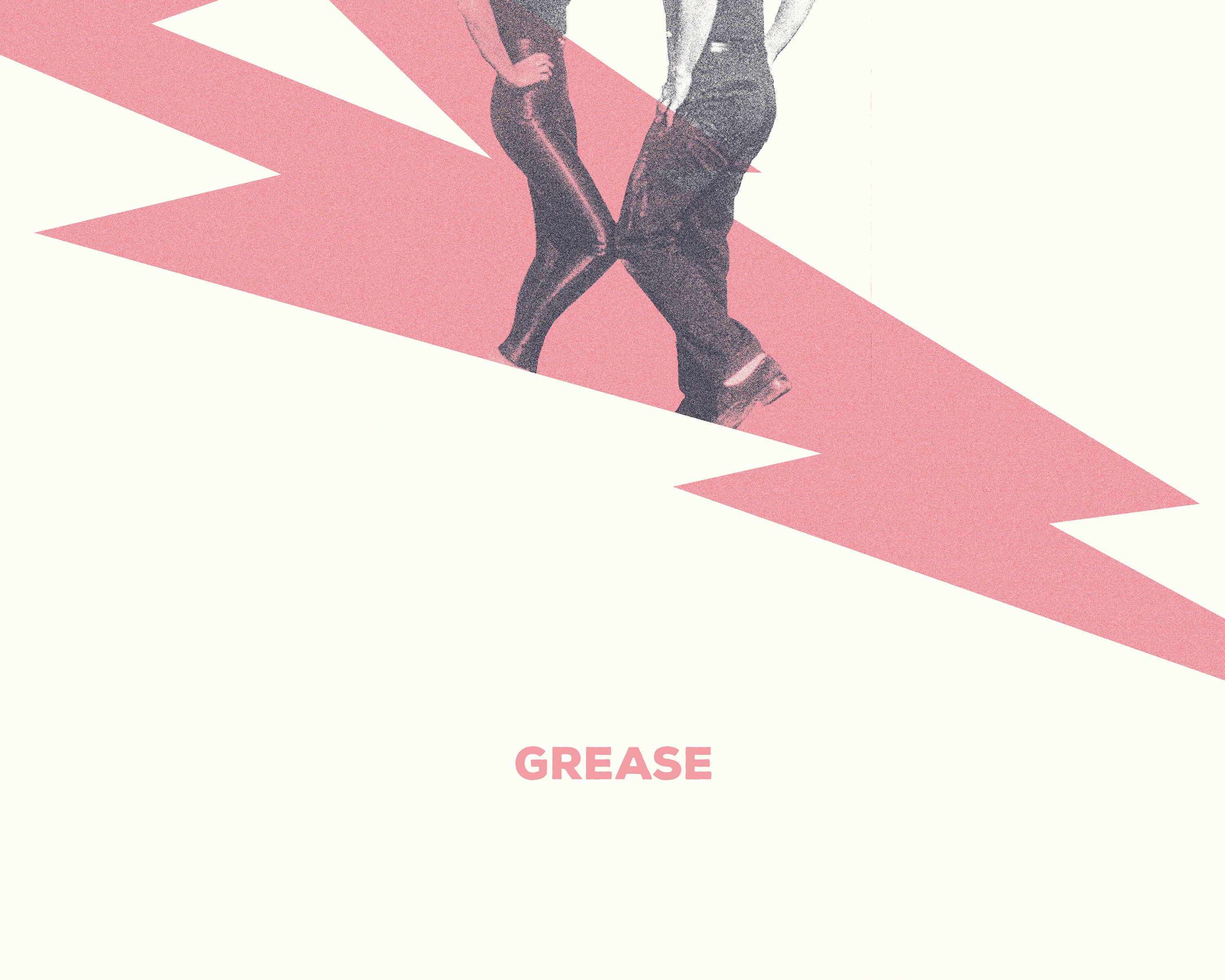 Grease Movie Poster Rydell High Grease Lightning Etsy UK