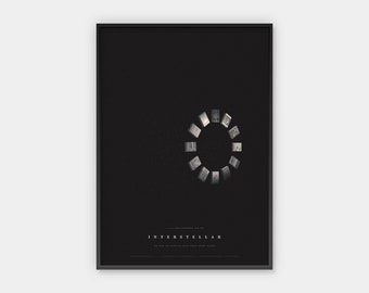 Interstellar Poster - Alternative Movie Poster, Christopher Nolan, Home Office