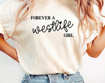 Westlife 25th Anniversary Tour 2026 T-Shirt, Music Lovers Gift, Westlife Boy Band Concert Tee