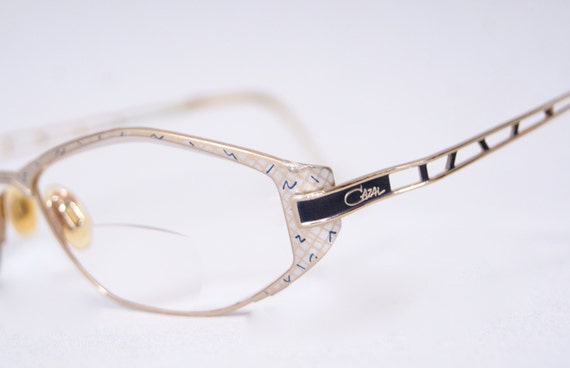 CAZAL Gold Filigree Reading Glasses Frame - image 4