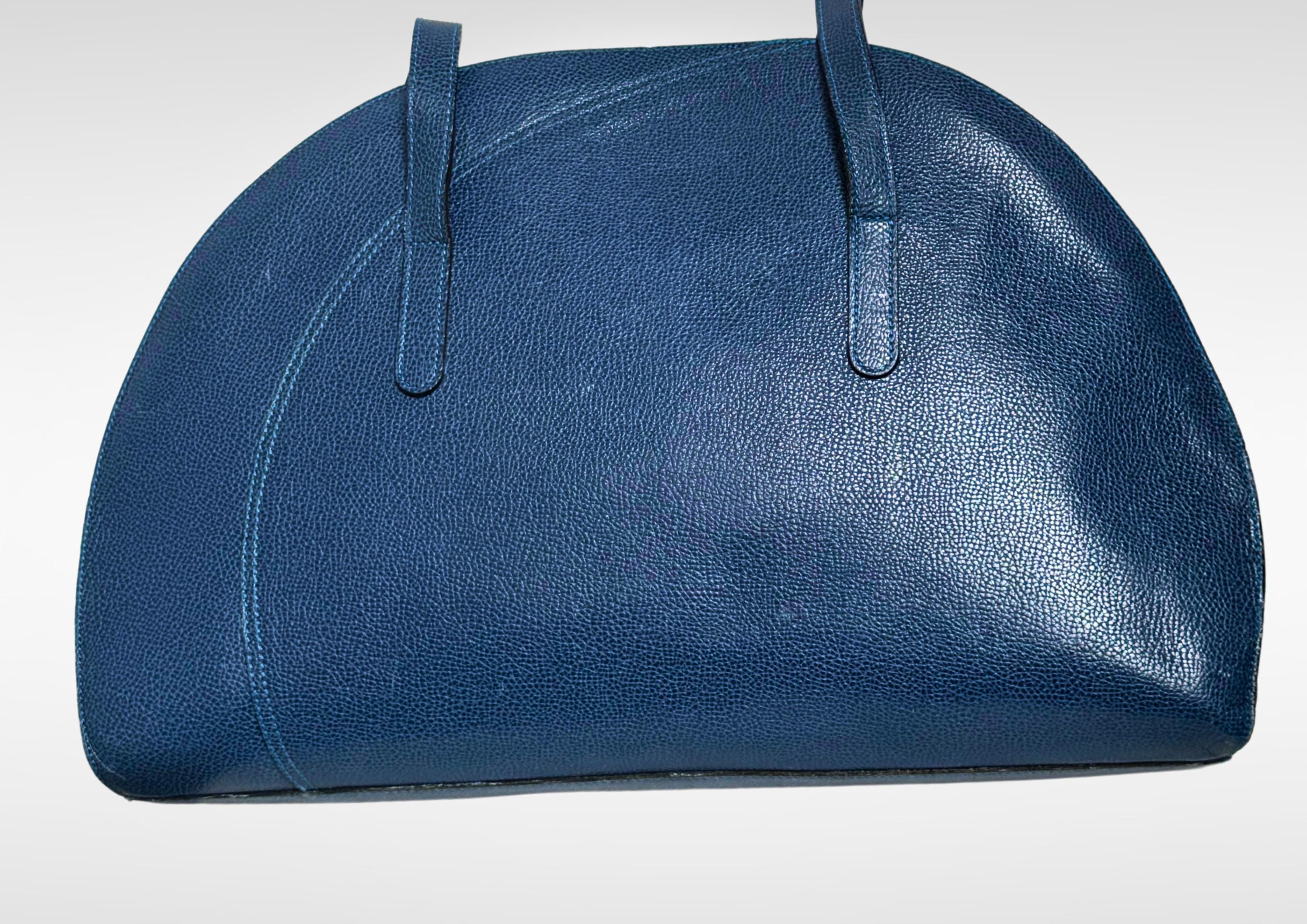 Authentic Vintage 80\'s GUY LAROUCHE Dark Blue BNT! Shop our Vintage Pieces by Guy Laroche main image 2