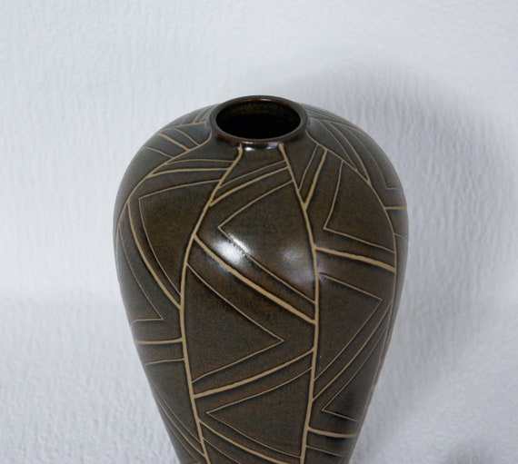 Arte Y Objetos De Coleccion Exquisite Vintage Denby Pottery Vase