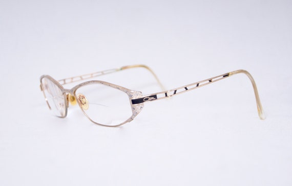 CAZAL Gold Filigree Reading Glasses Frame - image 1