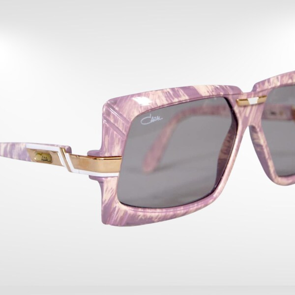 Sunglasses CAZAL Mod 869, 1970s German Sunglasses with Marbleised Purple Frame, Run DMC Sunglasses, Retro Designer Eyewear