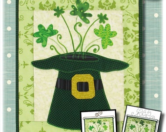 MM503 Leprechaun Hat Wall Hanging Instant PDF Sewing Pattern  Download by Patch Abilities, Inc.