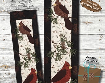 MM11 Cardinals Wall Hanging Instant pdf-naaipatroon downloaden door Patch Abilities, Inc.