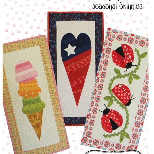 Seasonal Skinnies Quilt Pattern Etsy