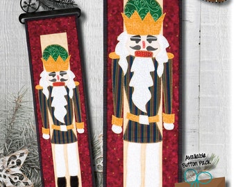 P98 Nutcracker Wall Hanging Instant PDF Sewing Pattern  Download by Patch Abilities, Inc.