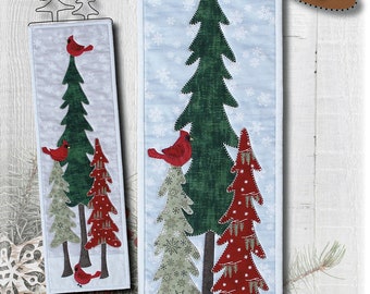 P227 Cardinals In Winter Trees Wall Hanging Instant PDF Sewing Pattern  Download by Patch Abilities, Inc.