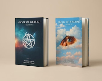 Book of Wisdom Volume 1 & 2 Paperback Set, Spiritual Philosophy, Inner Awakening (Harry B. Joseph)
