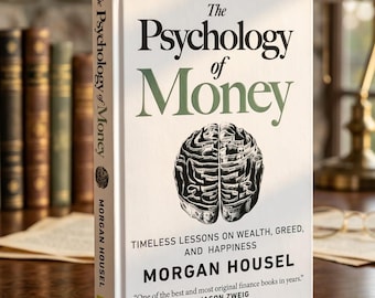 Il libro "La psicologia del denaro" / Bestseller di Morgan Housel, Guida alla finanza personale