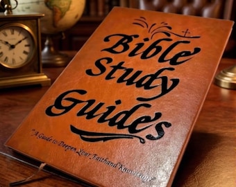Guida allo studio biblico, quaderno di esercizi cristiani, diario delle Scritture, libro di riflessione sulla fede