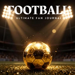 Diário definitivo para torcedores de futebol, rastreador de partidas, time dos sonhos (download digital)