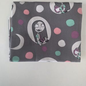 Jack and Sally Baby Bootie Sewing Kit- Pick Your Fabric-Pattern, Elastic & Instructions Included-Halloween-Christmas Shoes Sally Polka Dots