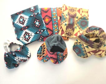 Sewing Kit-All 3 Patterns and Materials Included-Beginner Sewing-Western, Aztec, Ranch, Southwest Design