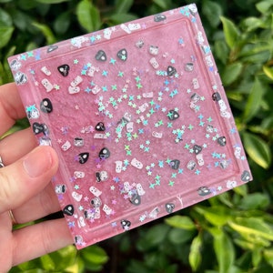 Halloween Oiuja Resin Tray Decorative Trinket Coaster