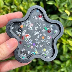 Halloween Ouija Resin Trinket Tray