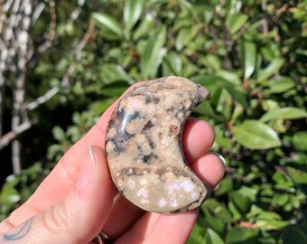 Ocean Jasper Moon Stone, Polished Gemstone SALE