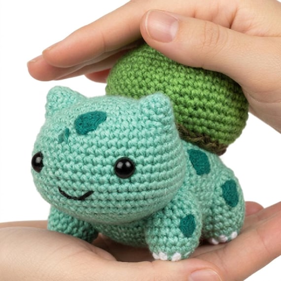 8 Bulbasaur Crochet Patterns 7 Crochet Bulbasaur Amigurumi