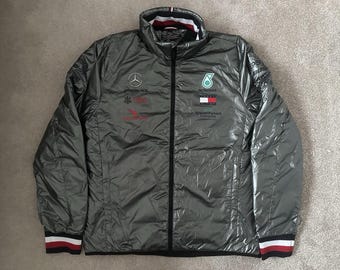 Mercedes AMG F1 Jacket Team Staff Formula One Team Issue Racing Puffer