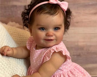 Lifelike Reborn Baby Doll Maddie by Bonnie Brown | 20 Inch Baby Doll