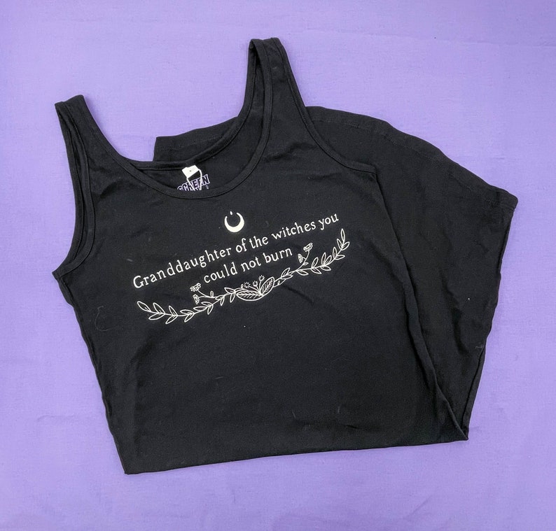 Granddaughters of the witches you could not burn Dress 100% organic cotton feminist zdjęcie 1