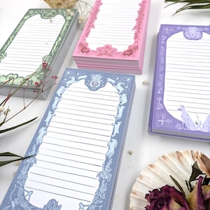 Mini Notepads, Goddess Sacred, Persephone, Hecate, Hestia, Athena, Brigid, Artemis, Spell Work, notations, Witchcraft Practice, Witchy Gifts