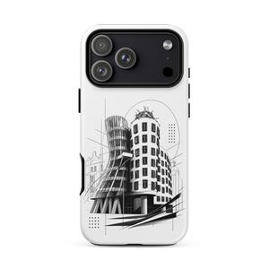 Tough iPhone® Case | Prague Dancing House | Frank Gehry Architectural Graphic Case