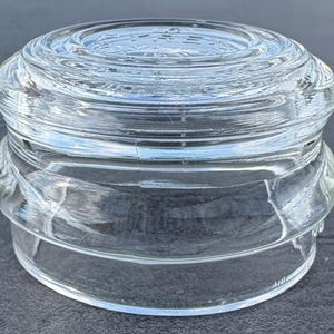Vintage Pyrex #854 Glass Percolator Top 2-1/8 Inch Coffee Pot Replacement Sight Cap Locking Tabs Made in USA