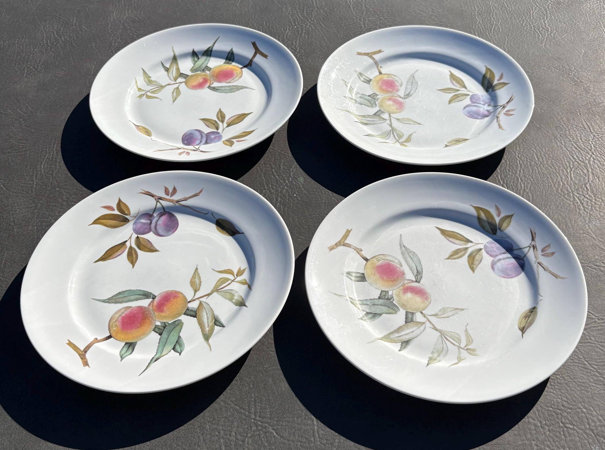 Royal Worcester Porcelain Dinner Set - Etsy
