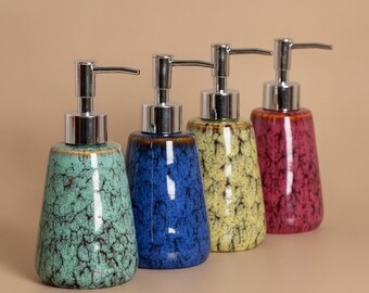 Marmeren keramische zeepdispenser: modern badkameraccessoire
