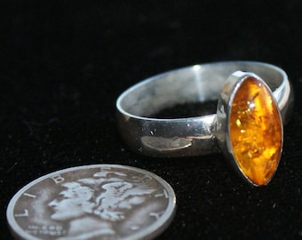 anello marquis ambra