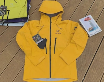 Arcteryx Alpha SV Goretex Waterproof Jacket Mens, Windbreaker Coat