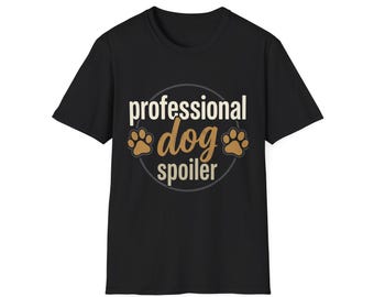 Profesjonalna koszulka z nadrukiem „Pies Spoiler”