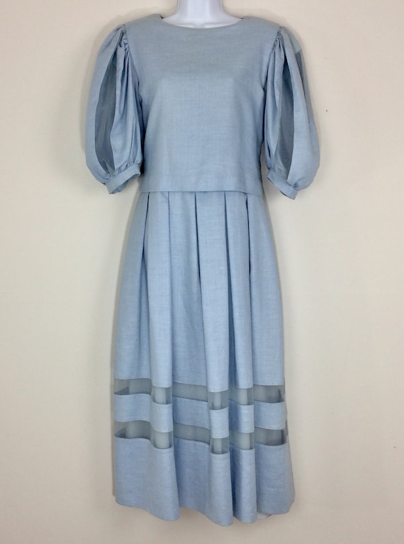 William Pearson Linen Long Dress