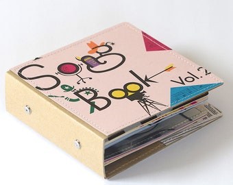 14 CD Wallet, CD/ DVD Storage Book Handmade from Upcycled Album Cover, Cd Case, Cd Book, Cd Holder, Cd Storage, Ready to Ship