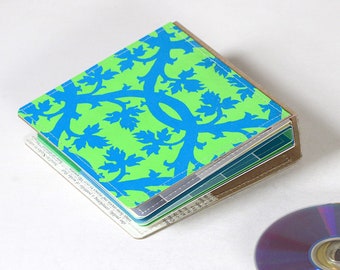 14 CD Wallet, CD/ DVD Storage Book Handmade from Upcycled Album Cover, Cd Case, Cd Book, Cd Holder, Cd Storage, Ready to Ship