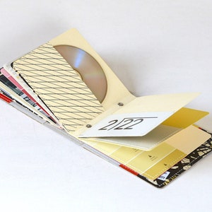 CheckOutStore CPPDNH 50 White CD/DVD Half Sheet Storage Binder Filing Sleeve & Booklet